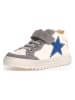 Naturino Leder-Sneakers "Penshaw" in Weiß/ Grau