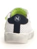 Naturino Leder-Sneakers "Korey" in Weiß/ Grün