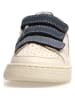 Naturino Leder-Sneakers "Theral" in Creme/ Dunkelblau