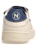 Naturino Leder-Sneakers "Theral" in Creme/ Dunkelblau