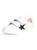Naturino Leder-Sneakers "Pinn" in Weiß/ Orange