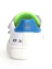 Naturino Leren sneakers "Pinn" wit/grijs/blauw