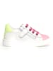 Naturino Leder-Sneakers "Hasselt" in Weiß/ Bunt