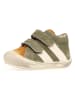 Naturino Leder-Sneakers "Macks" in Khaki/ Creme