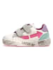 Naturino Leren sneakers "Kristil" wit/meerkleurig