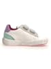 Naturino Leren sneakers "Kristil" wit/meerkleurig