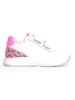 Naturino Leder-Sneakers "Jesko 2" in Weiß/ Pink
