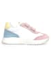 Naturino Leren sneakers "Jesko 2" wit/meerkleurig