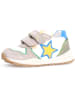 Naturino Leder-Sneakers "Argal" in Hellblau/ Beige/ Weiß