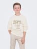 ONLY & SONS Junior Sweatshirt "Tanner" in Weiß
