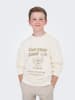 ONLY & SONS Junior Sweatshirt "Tanner" in Weiß