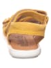 lamino Leder-Sandalen in Gelb