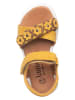 lamino Leder-Sandalen in Gelb