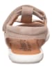 lamino Leder-Sandalen in Beige