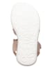 lamino Leder-Sandalen in Beige