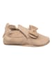 lamino Leren kruipschoenen beige