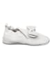 lamino Leren kruipschoenen wit