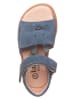 lamino Leder-Sandalen in Blau