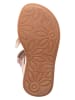 lamino Leren sandalen lichtroze
