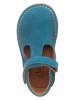 lamino Leren enkelschoenen blauw