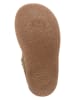 lamino Leren enkelschoenen kaki