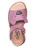 lamino Leder-Sandalen in Lila