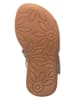 lamino Leder-Sandalen in Türkis