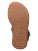 lamino Leren sandalen blauw