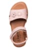 lamino Leder-Sandalen in Rosa
