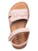 lamino Leder-Sandalen in Rosa