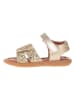 lamino Sandalen goudkleurig