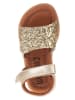 lamino Sandalen in Gold