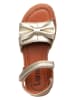 lamino Sandalen goudkleurig