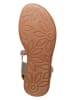 lamino Sandalen goudkleurig