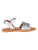 lamino Sandalen zilverkleurig