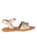 lamino Sandalen goudkleurig