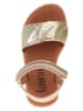 lamino Sandalen in Gold