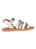 lamino Sandalen zilverkleurig