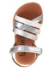lamino Sandalen zilverkleurig