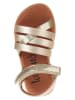 lamino Sandalen goudkleurig