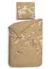 HNL Mako-satijnen beddengoedset "Asahi" beige