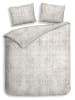 HNL Mako-Satin-Bettwäsche-Set "Esmeralda" in Beige