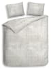 HNL Mako-Satin-Bettwäsche-Set "Esmeralda" in Beige