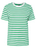 Pieces Shirt groen/wit