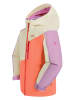 Kamik 3in1-Regenjacke "Estella" in Orange/ Gelb/ Lila