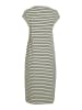 Vila Kleid in Schwarz/ Creme