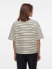 Vila Shirt in Creme/ Schwarz