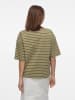 Vila Shirt in Khaki/ Creme