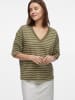 Vila Shirt in Khaki/ Creme