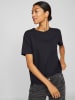 Vila Shirt in Schwarz
